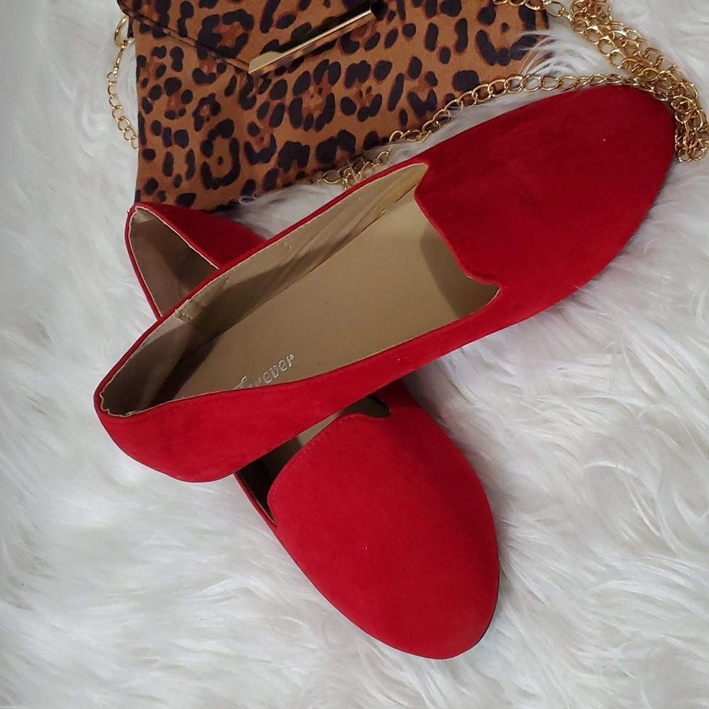 Beautiful Red Flats